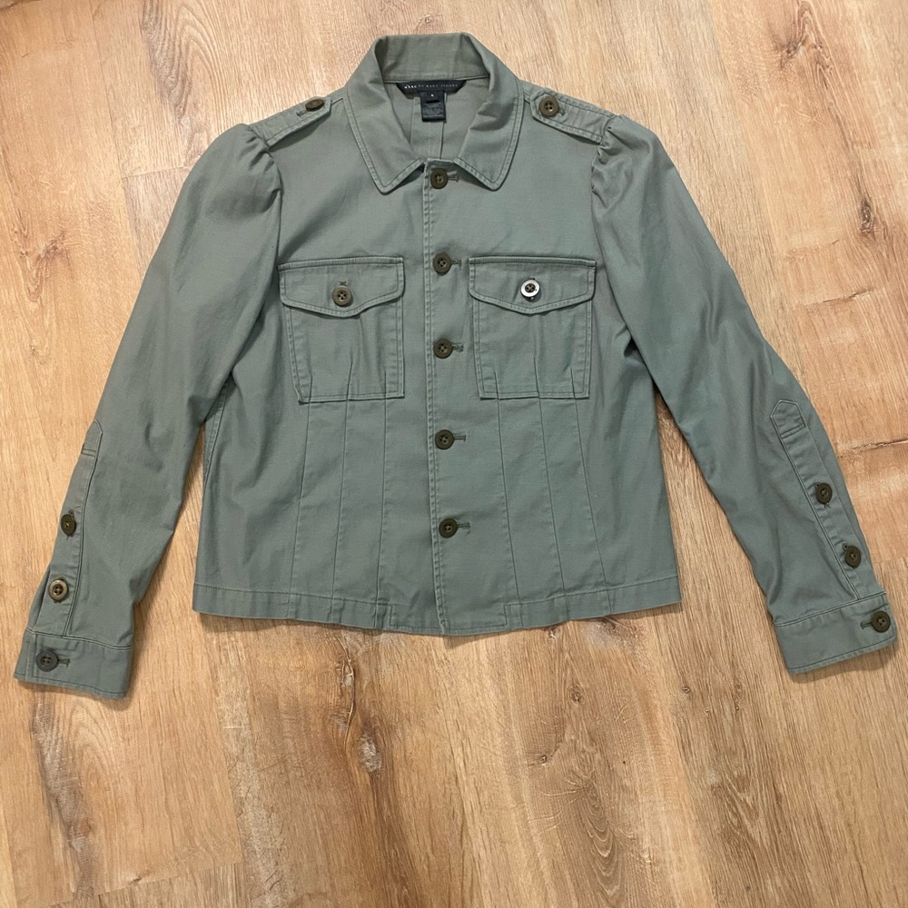 Women’s Marc By Marc Jacobs Olive Pea Coat/Jacket - Size S